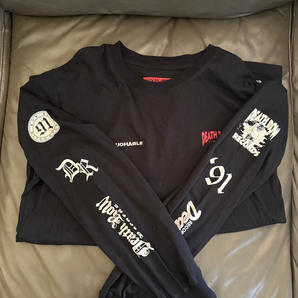 Death Row Records - Rare Embroidered Untouchable,  L Shirt